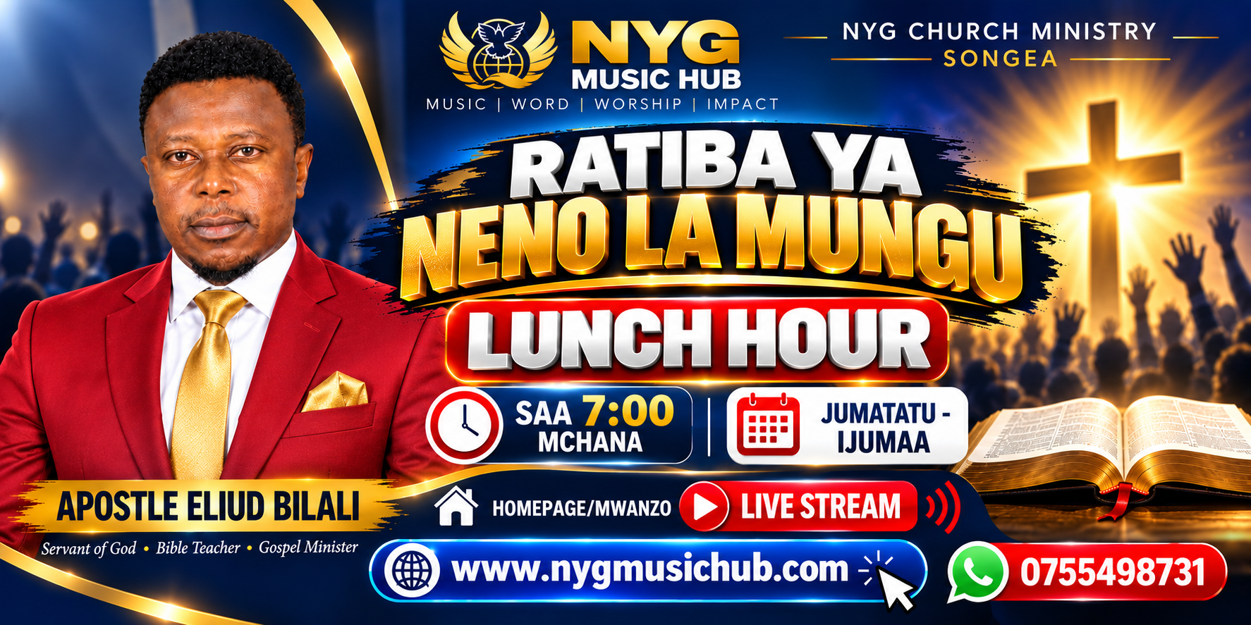 LUNCH HOUR - APOSTLE BILALI